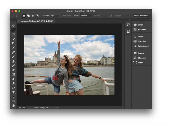 how to use photoshop plugins in irfanview