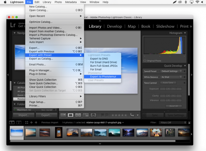 How to install and use Photolemur Lightroom plugin on Mac | Skylum Blog(3)