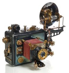 steampunk photo camera