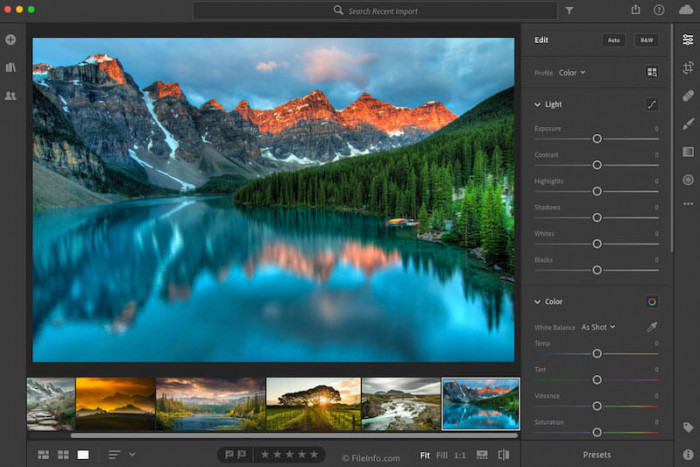 free photo editing softwares mac