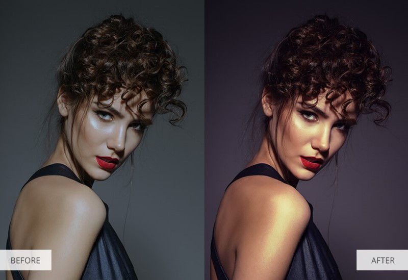 photoshop actions portrait retouching